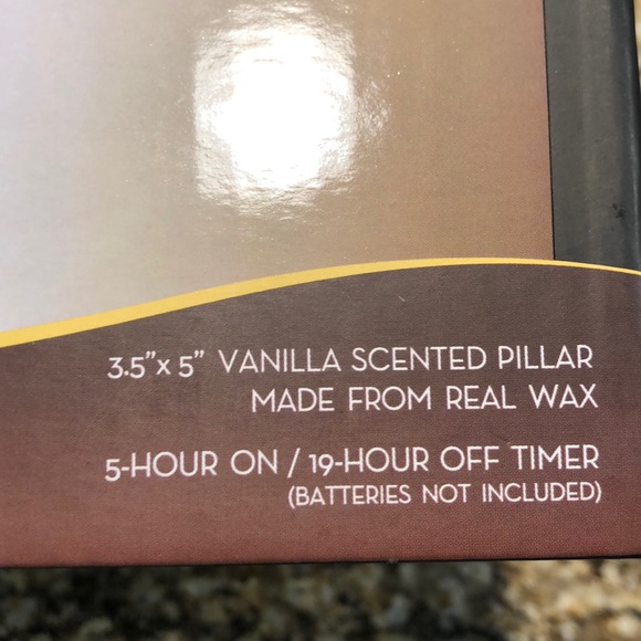 Luminara 5 inch Ivory Candle NWOT - Picture 3 of 5